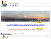 Tablet Screenshot of chioggia4.org